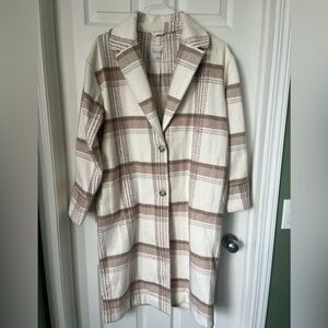 Women’s Gentle Fawn button down Coat | Ezra Coat | Size Small